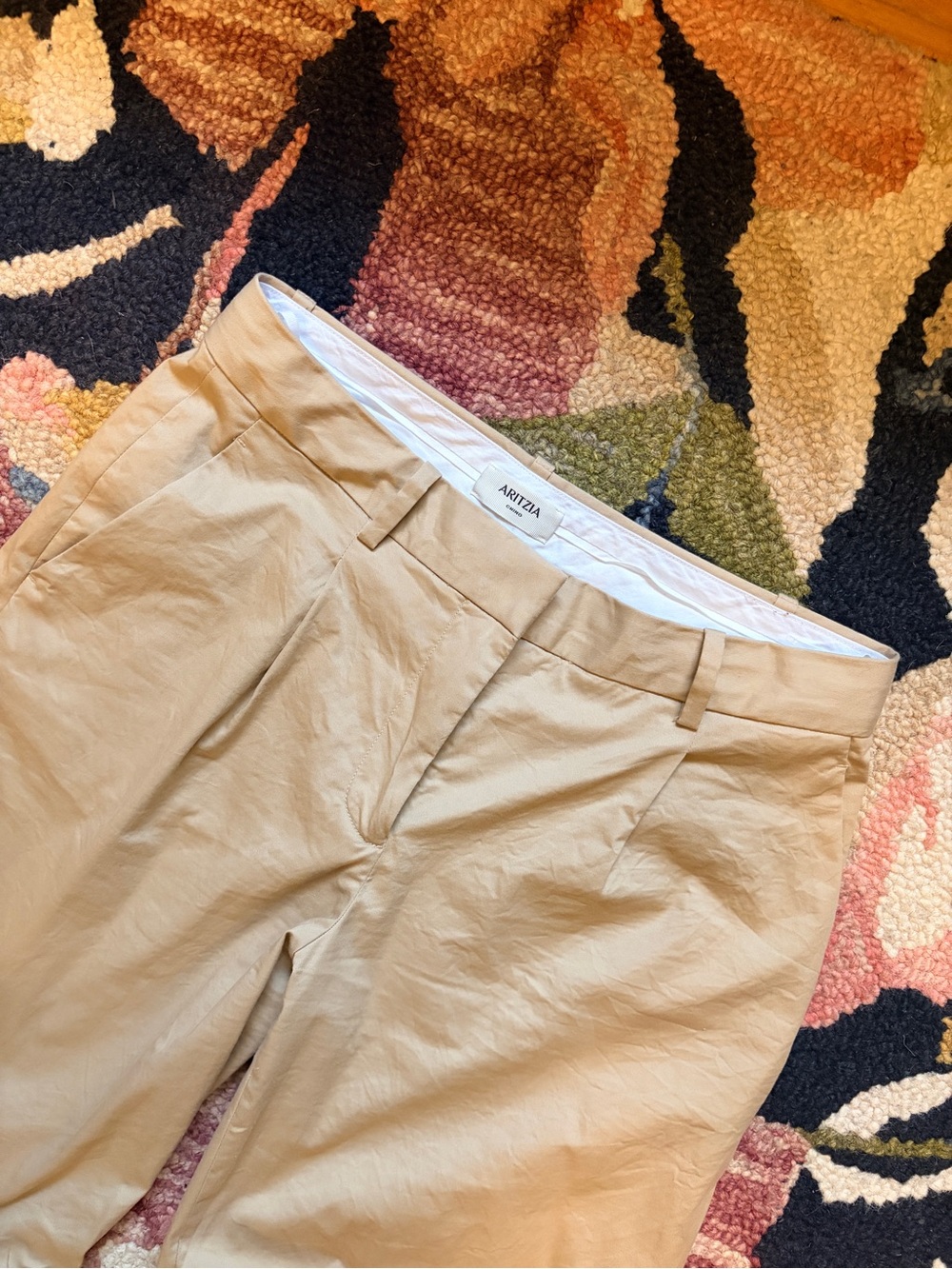 Aritzia Khaki Chino Pants - Classic Tan